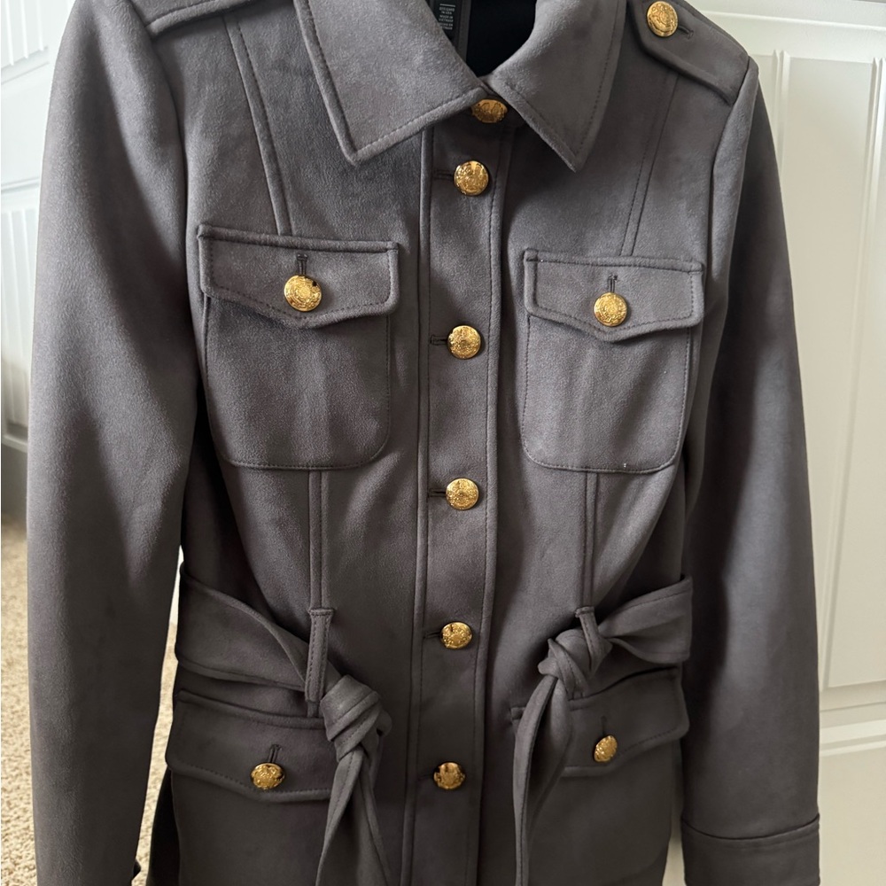 WHBM Gray Utility Jacket - Moving Sale!!!